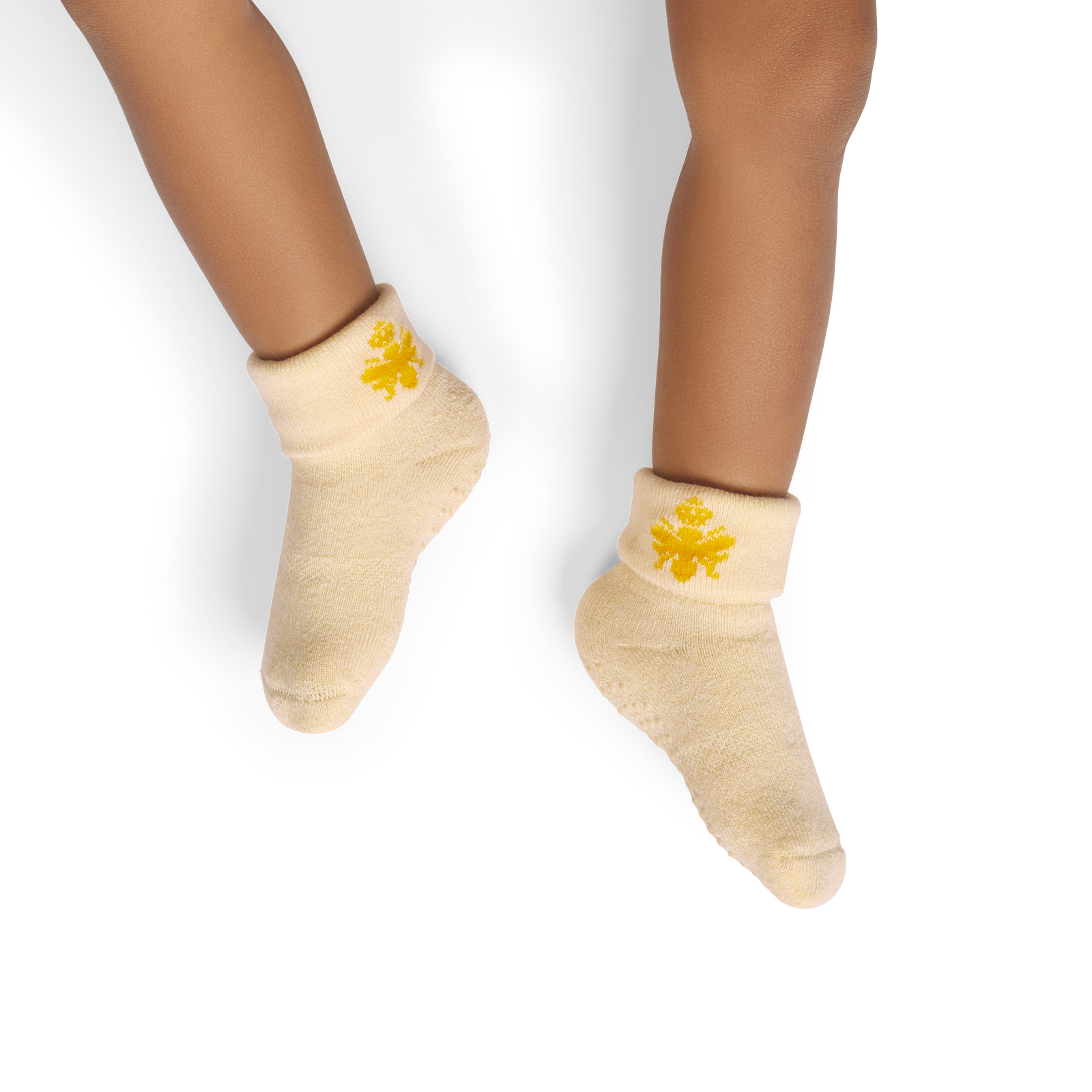 Baby Gripper Socks (6-12 Months) - meringue BO1 [10272]