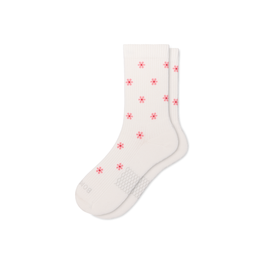 Women's Modern Rib Half Calf Socks - Active Trail Rotation