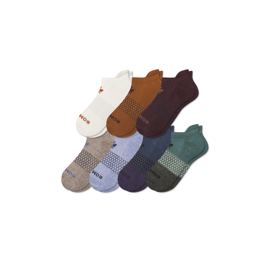 Men's Week of Bombas Ankle Sock 7-Pack - Outdoor Crew Comfort