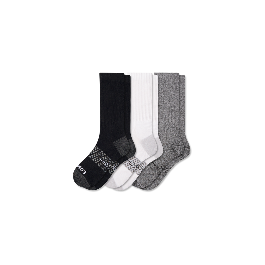 Women’s Everyday Compression Calf Sock 3-Pack (15-20mmHg) - Steady Gym Move