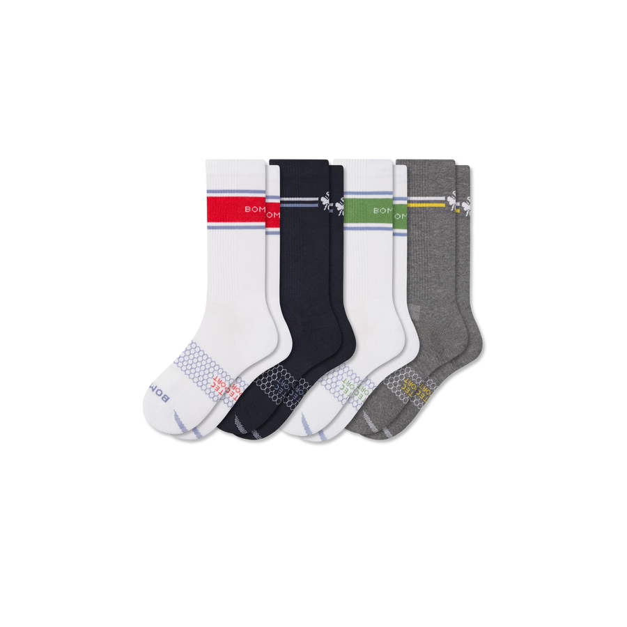 Women's All Sport Calf Sock 4-Pack - Cushion Run Fit