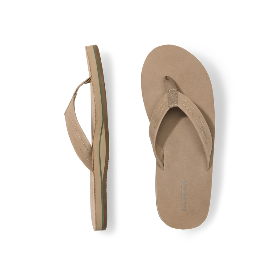 Men's Sunrise Leather Flip Flop - Fresh Home Slip