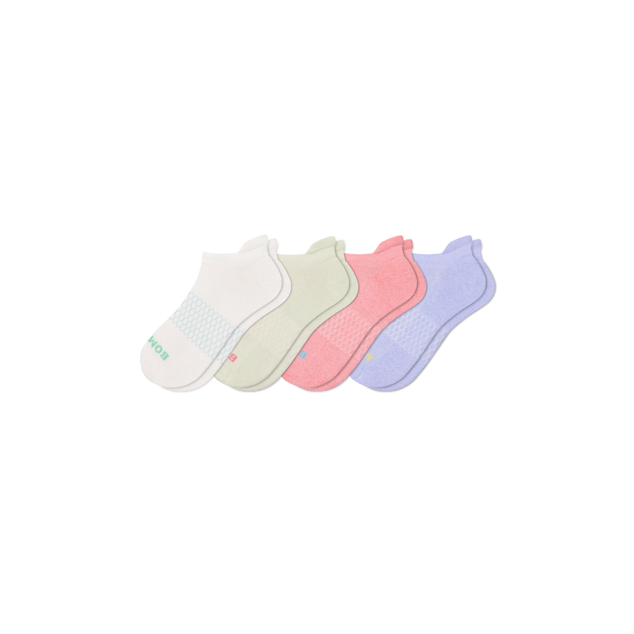 Women's Solids Ankle Sock 4-Pack - Weekend Studio Step