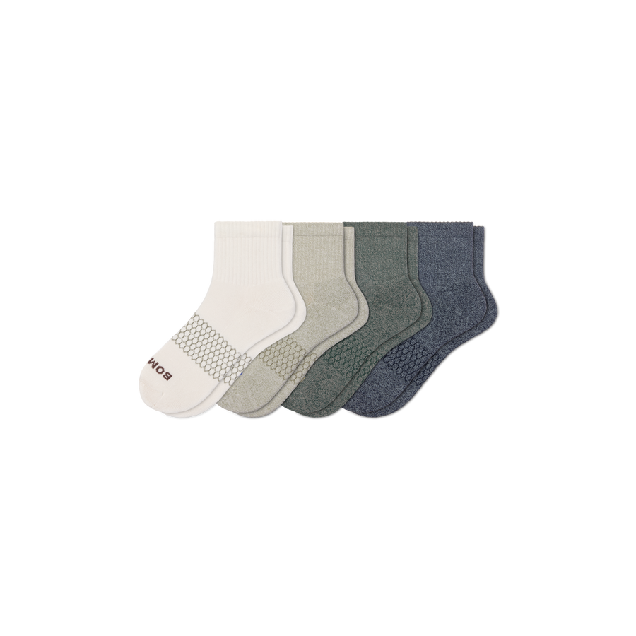 Men's Quarter Sock 4-Pack - Easy Recovery Move