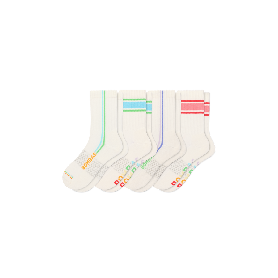 Pride Half Calf Sock 4-Pack - Cozy Recovery Rotation