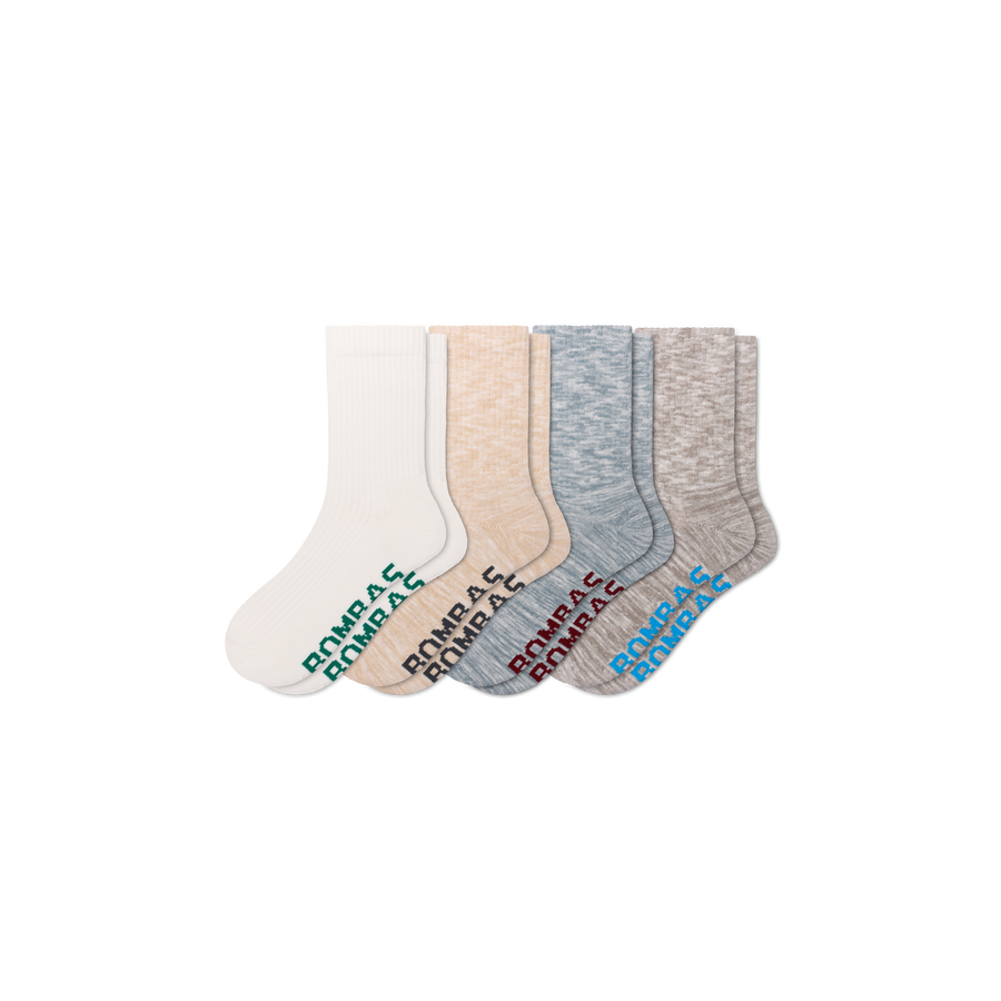 Women's Summer Ragg Half Calf Sock 4-Pack - Cushion Crew Support
