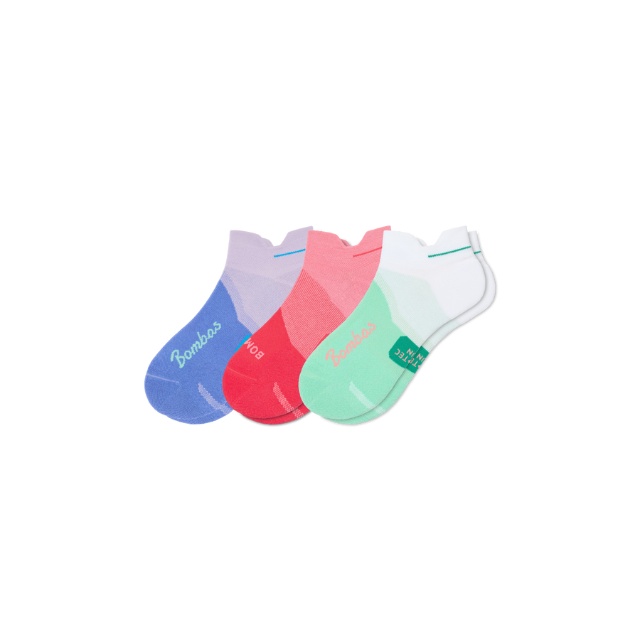 Women's Run Ankle Sock 3-Pack - Weekend No Show Support