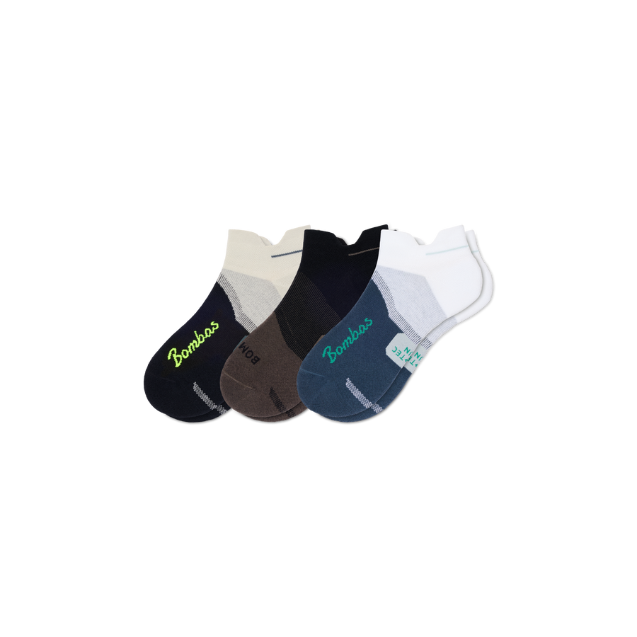 Men's Run Ankle Sock 3-Pack - Easy Shift Support