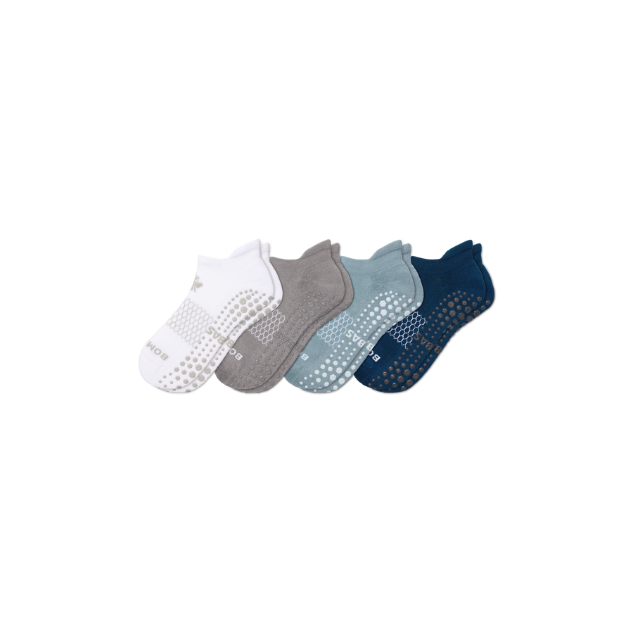 Men's Gripper Ankle Sock 4-Pack - Cozy School Move