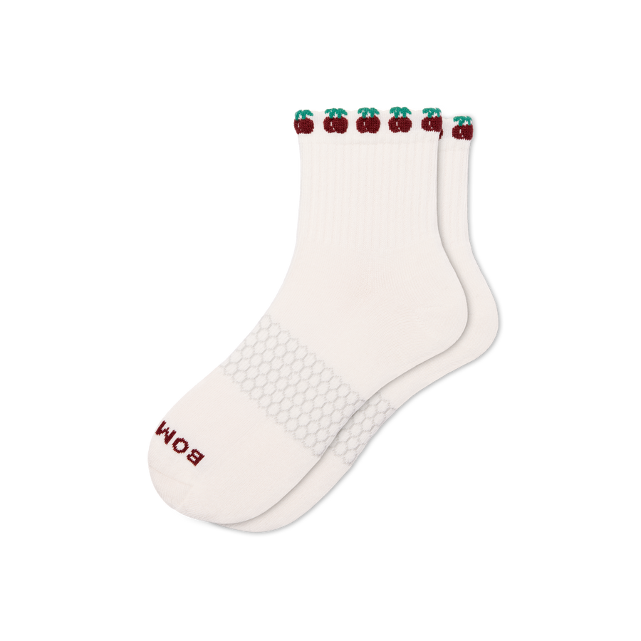 Women's Farmer's Market Quarter Socks - Smooth School Rotation