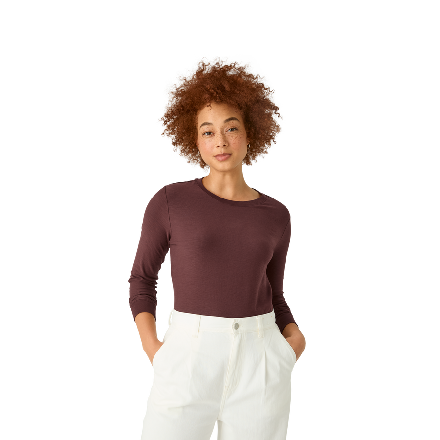 Women's Air Slub Long Sleeve T-Shirt - Performance Training Relief
