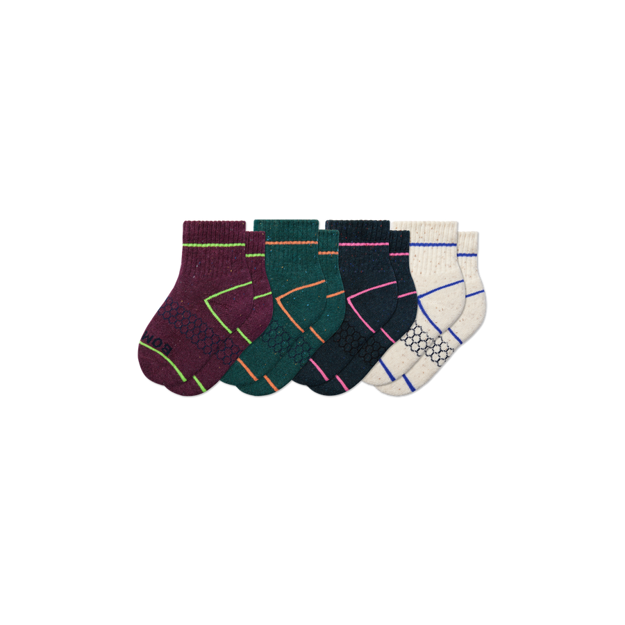 Toddler Donegal Calf Sock 4-Pack - Cushion School Step