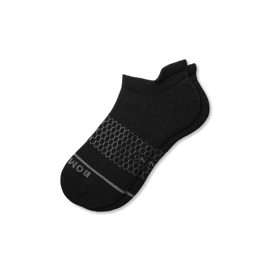 Women's Merino Wool Blend Ankle Socks - Light Run Pair