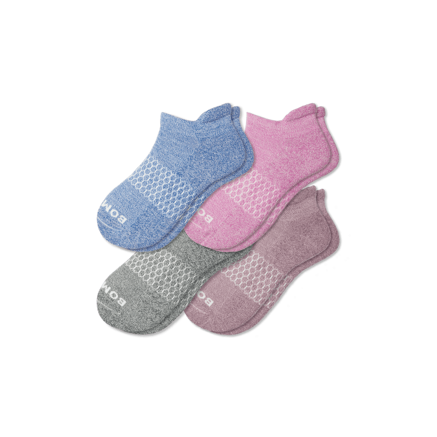 Women's Marl Ankle Sock 4-Pack - Soft Recovery Step