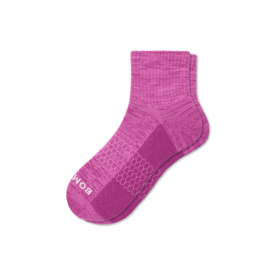 Women’s Two Tone Quarter Socks - Run Ankle Comfort