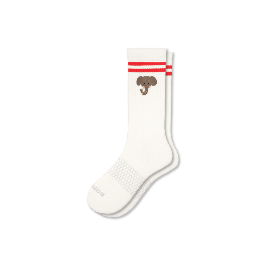Men’s Safari Stripe Calf Socks - Active Weekend Pair