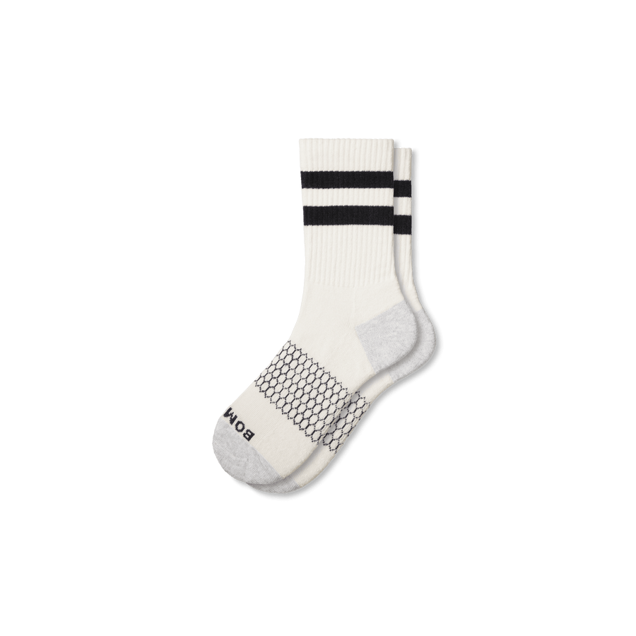 Men's Vintage Stripes Half Calf Socks - Trail Low Cut Cushion