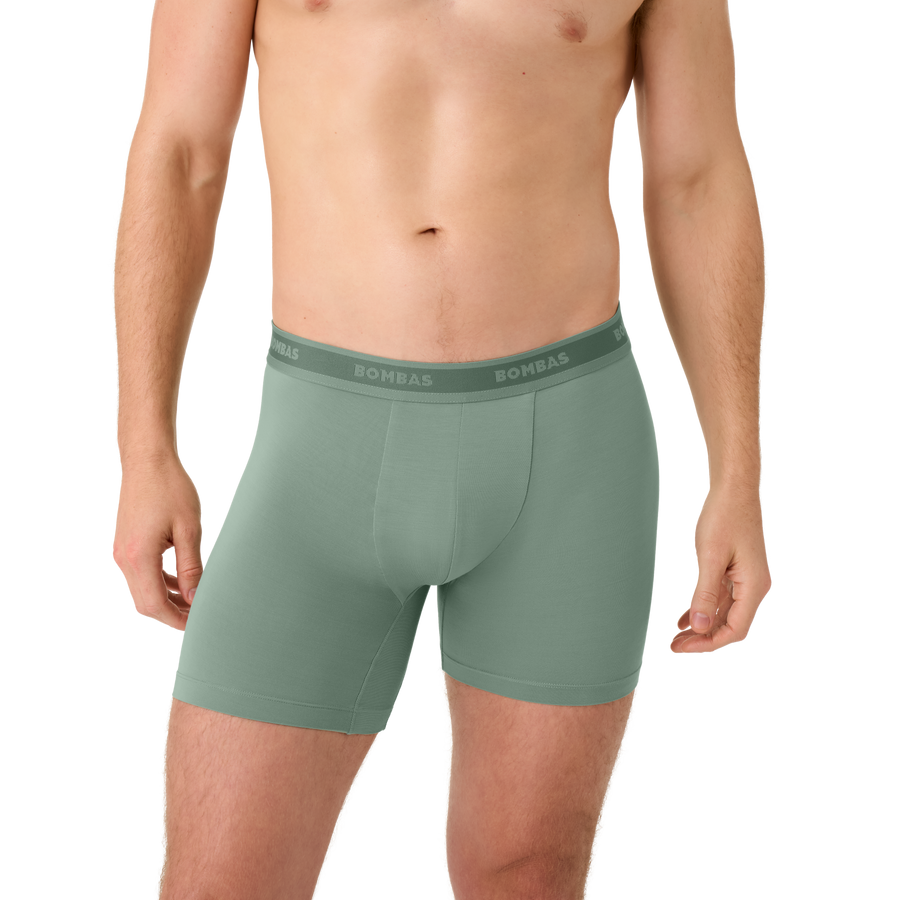 Men's Soft Flex Boxer Brief 6" - Modal Lounge Ease