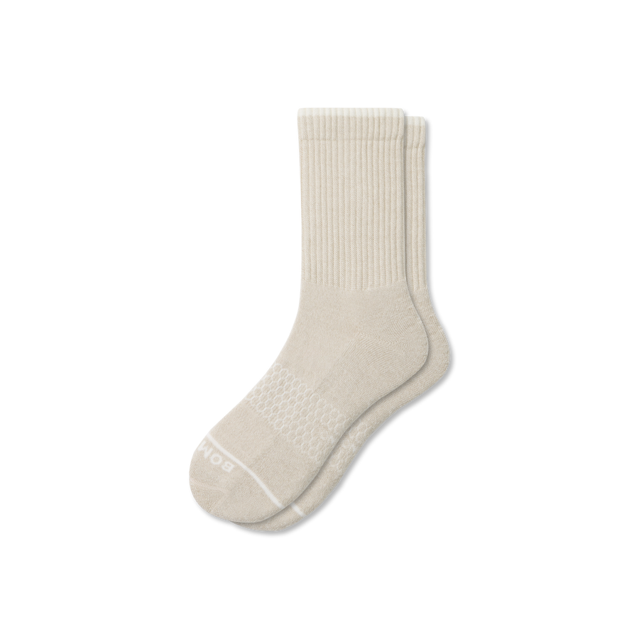 Men's Merino Wool Blend Half Calf Socks - Studio Crew Pair
