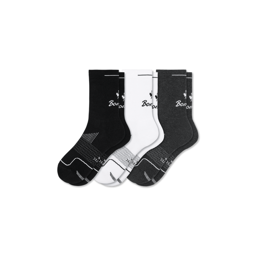 Men's Run Half Calf Sock 3-Pack - Classic Low Cut Wear