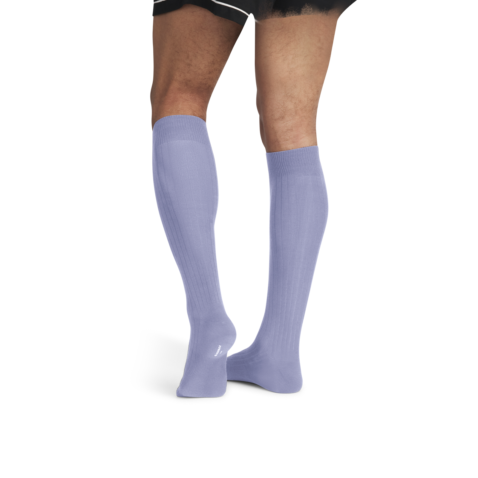 Ribbed Dress OTC Socks - Dawn Blue MO2 [8806]