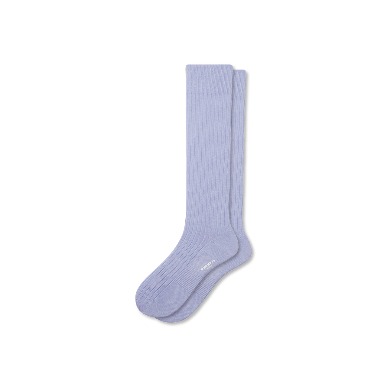Ribbed Dress OTC Socks - Dawn Blue L [8806]