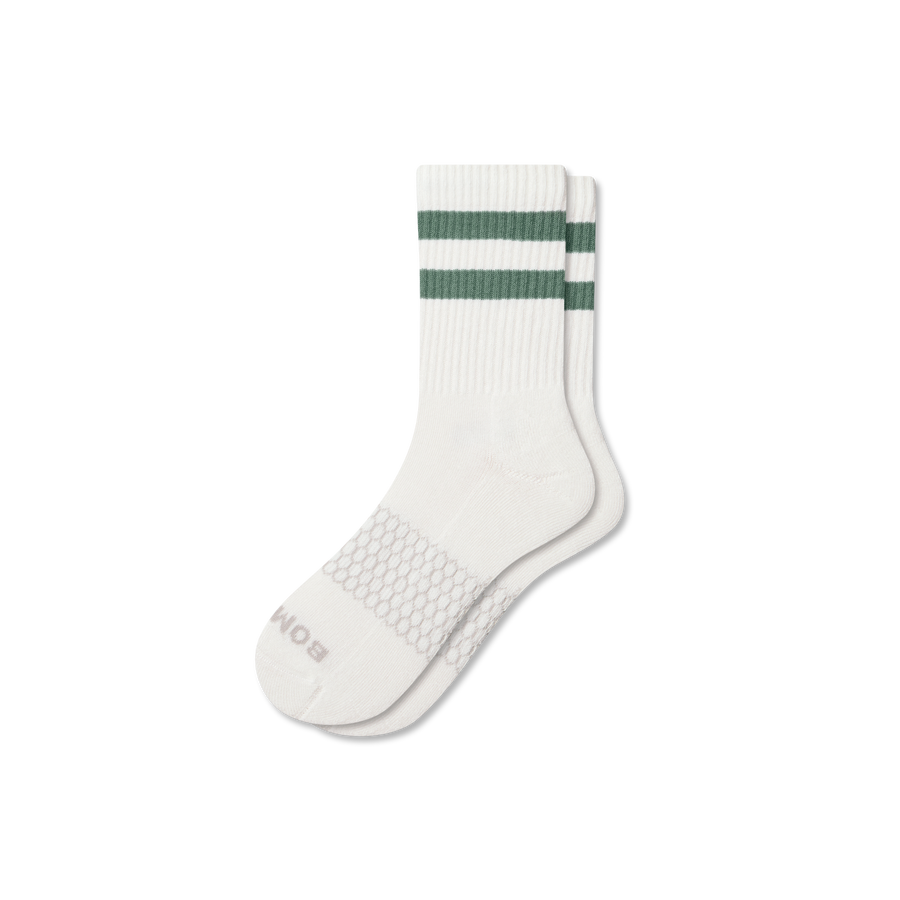 Women's Vintage Stripes Half Calf Socks - Soft Studio Fit
