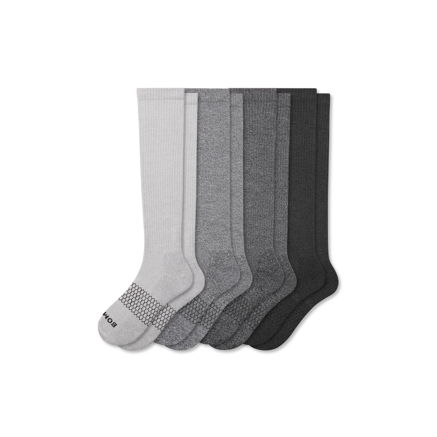 Women's Marl Knee High Sock 4-Pack - Trail Crew Rotation