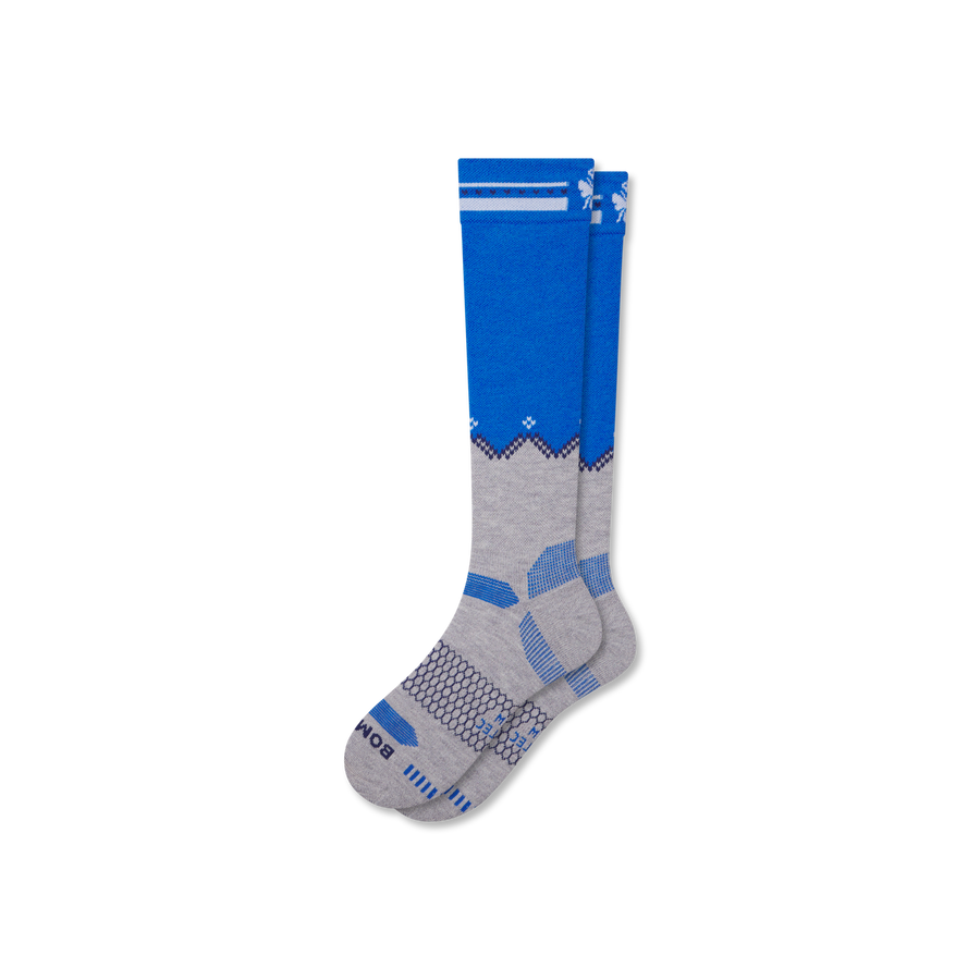 Men's Full-Cushion Merino Wool Blend Ski & Snowboard Socks - Cozy Recovery Pair