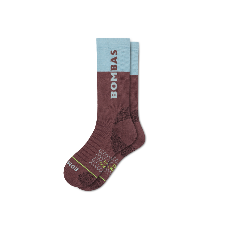 Men's Merino Wool Blend Hiking Calf Socks - Fresh Hike Fit