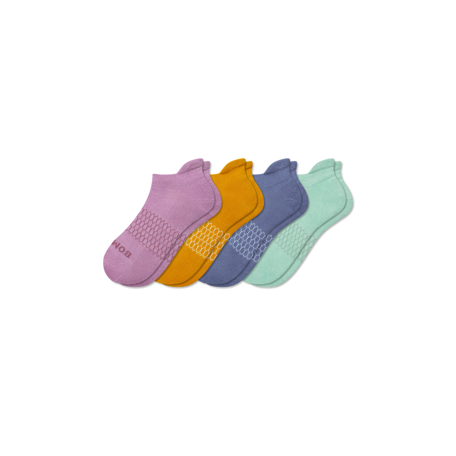 Youth Solids Ankle Sock 4-Pack - Cozy Studio Support