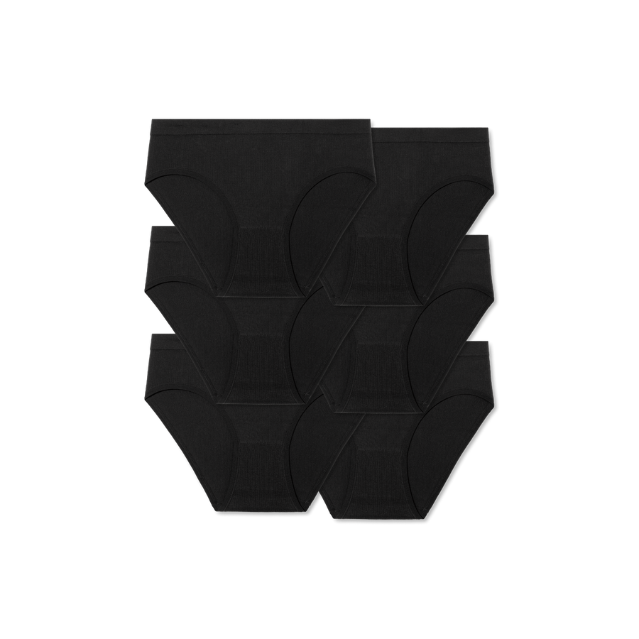 Women's Seamless Brief 6-Pack - Modern Wear