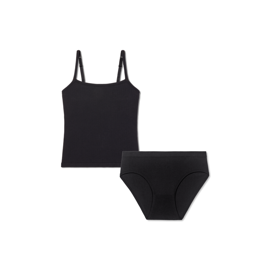Women's Built-In Bra Seamless Cami + Brief Pack - Clean Lounge Ease