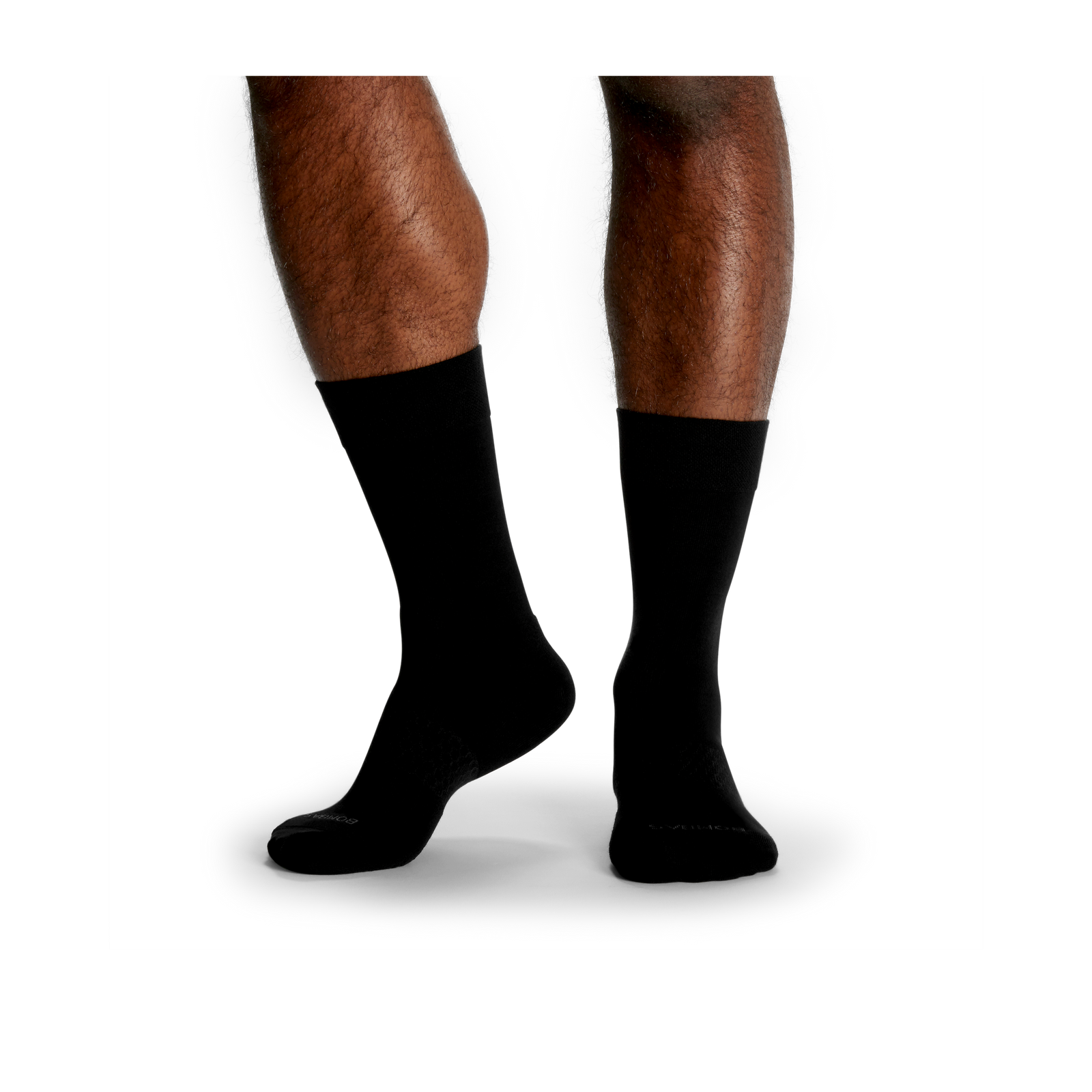 Men's Dress Calf Sock 12-Pack - black - 7