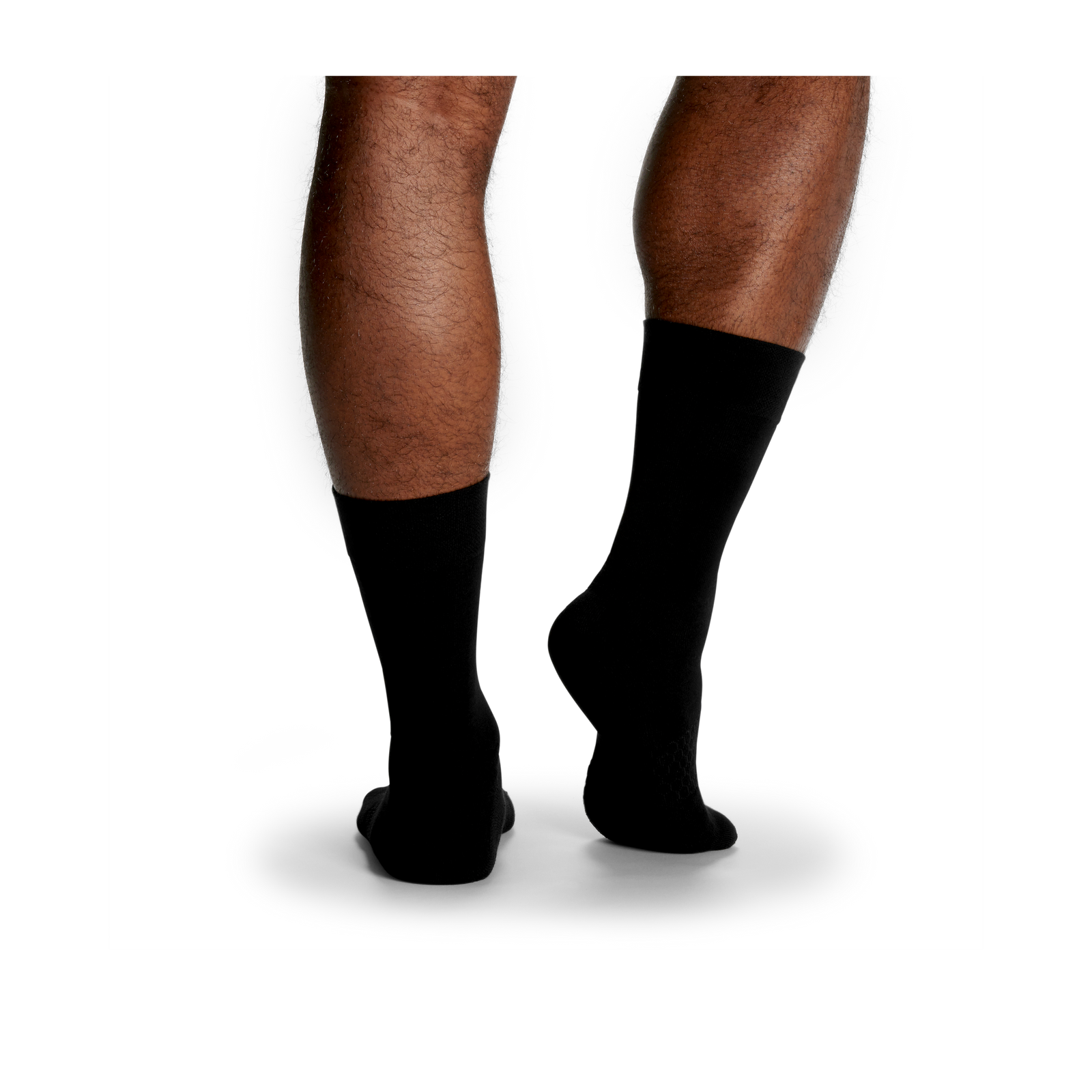 Men's Dress Calf Sock 12-Pack - black - 9