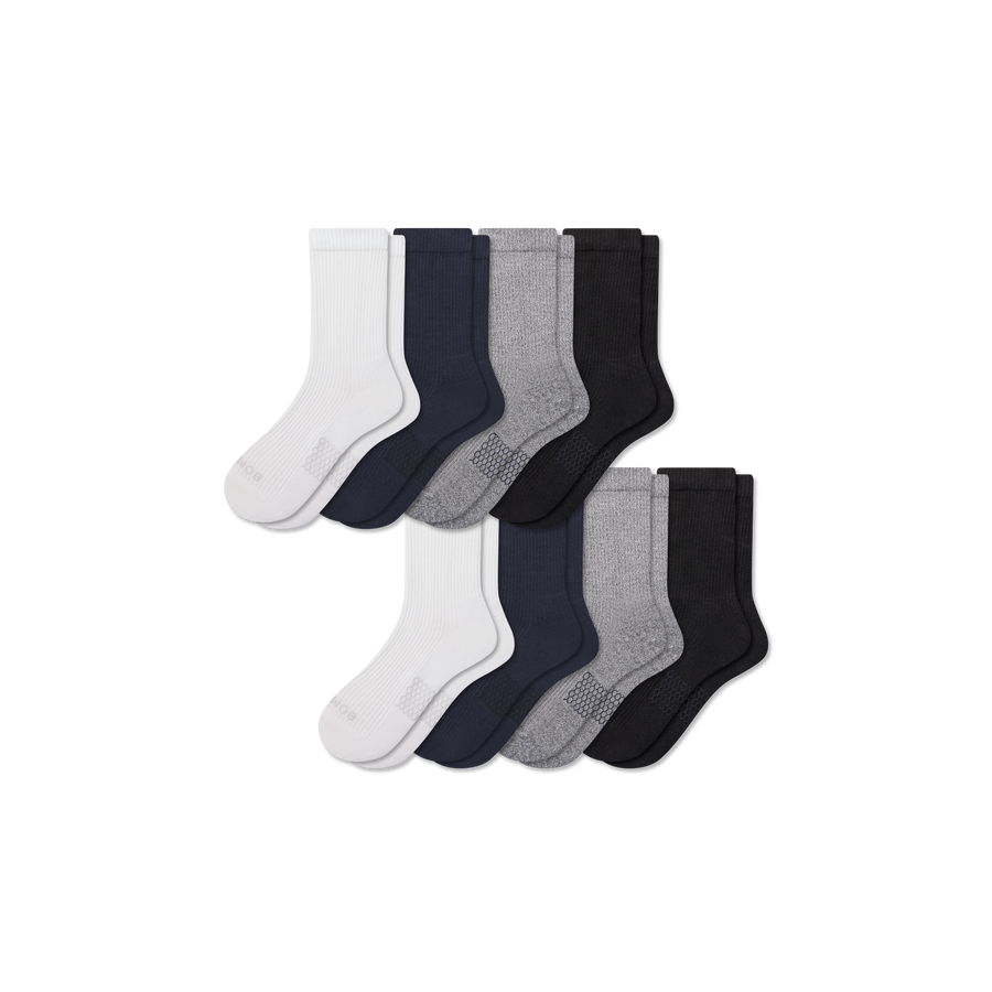 Women's Modern Rib Half Calf Sock 8-Pack - Steady Recovery Rotation