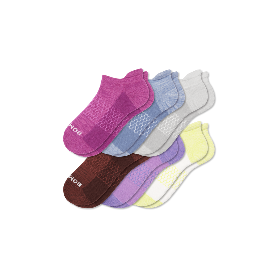 Women’s Two Tone Ankle Sock 6-Pack - Outdoor Hike Move