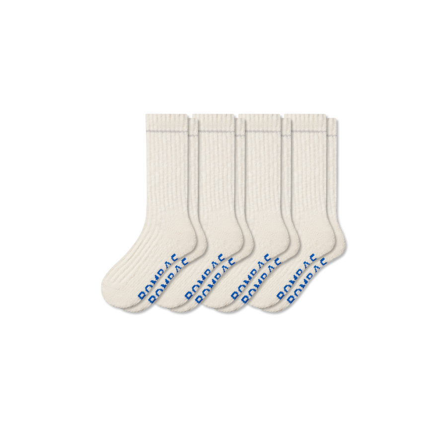 Women's Chunky Ragg Calf Sock 4-Pack - Trail Court Step