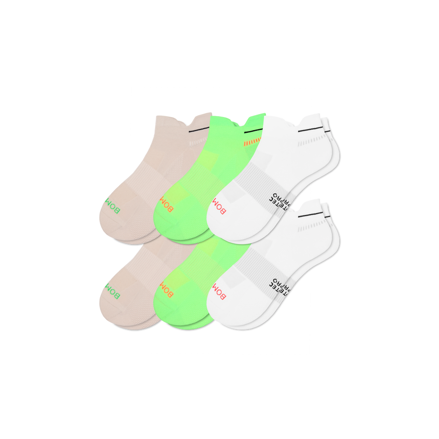 Women's RunPro Ankle Sock 6-Pack - Steady Recovery Support