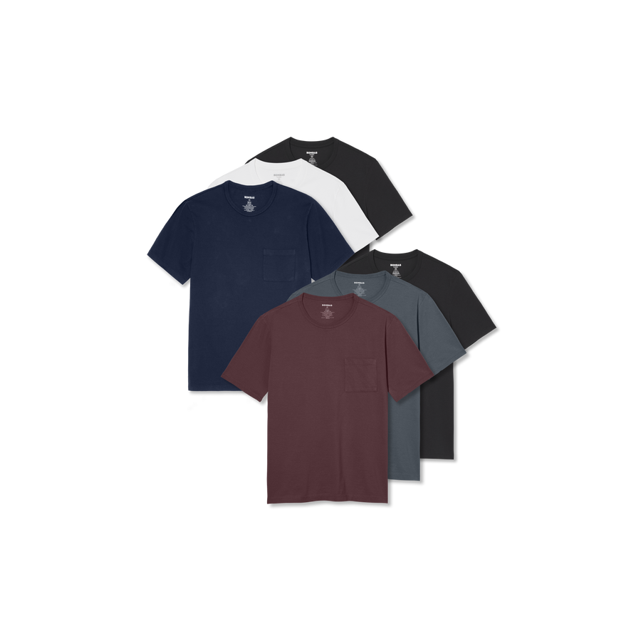 Women's Premium Weight Boyfriend T-Shirt 6-Pack - Weekend Staple