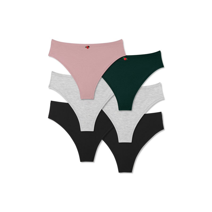 Women's Super Soft Thong 6-Pack - Smooth Layer