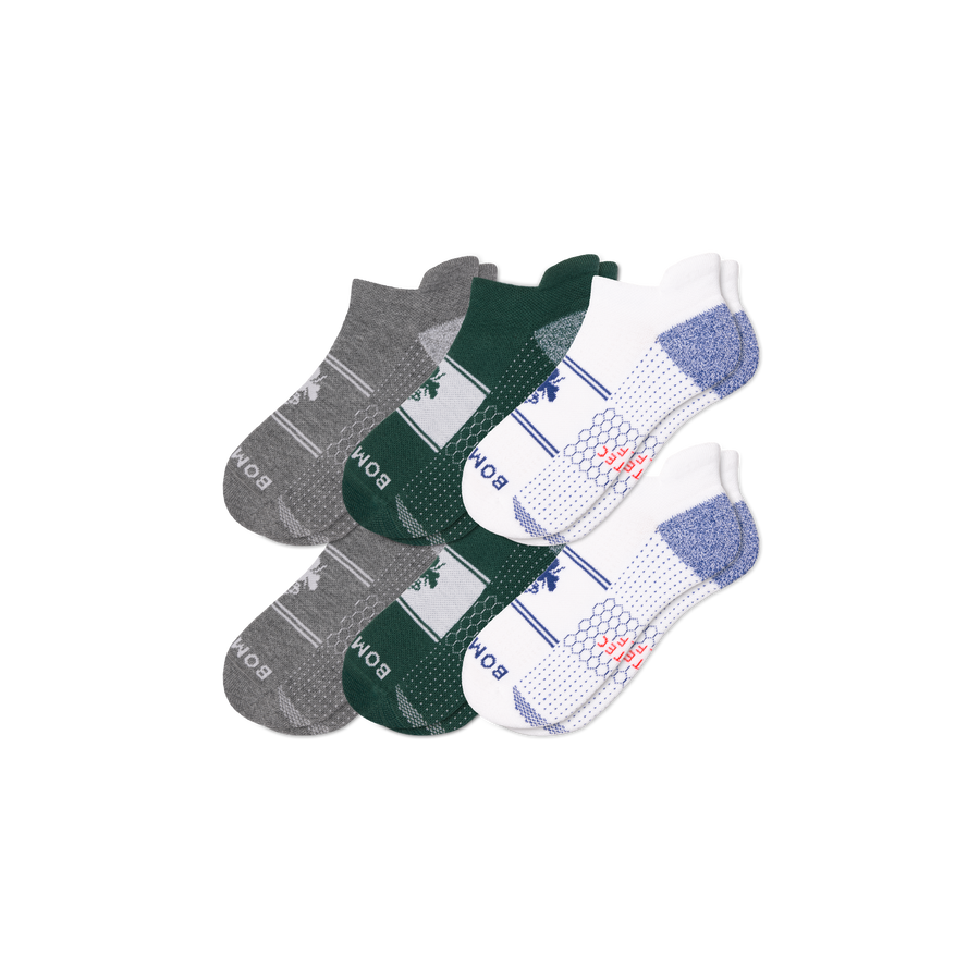 Men's Golf Ankle Sock 6-Pack - Outdoor No Show Step