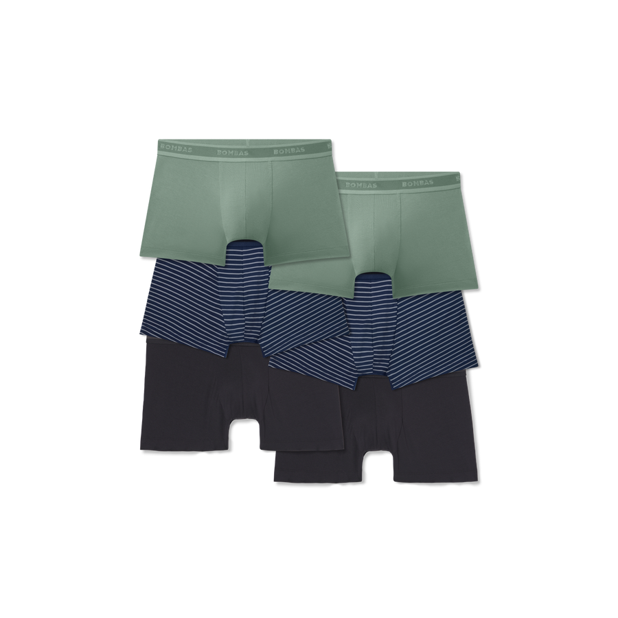 Men's Soft Flex Trunk 6-Pack - Second Everyday Wear