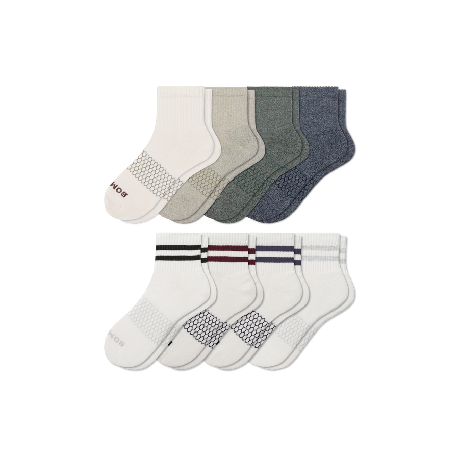 Men's Quarter Sock 8-Pack - Modern Weekend Rotation