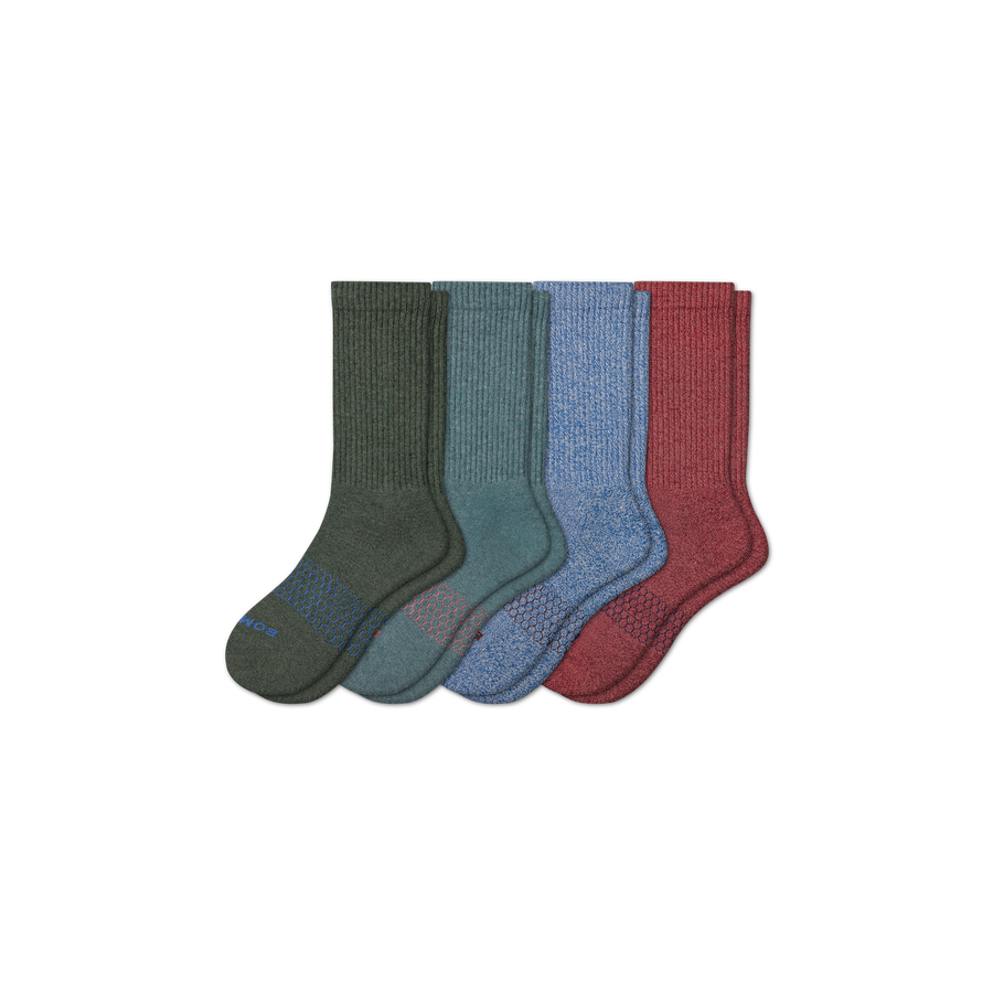 Men's Best Seller Calf Sock 4-Pack - Easy Comfort