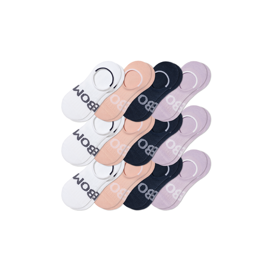 Women's All Sport Cushioned No Show Sock 12-Pack - Fresh Studio Wear