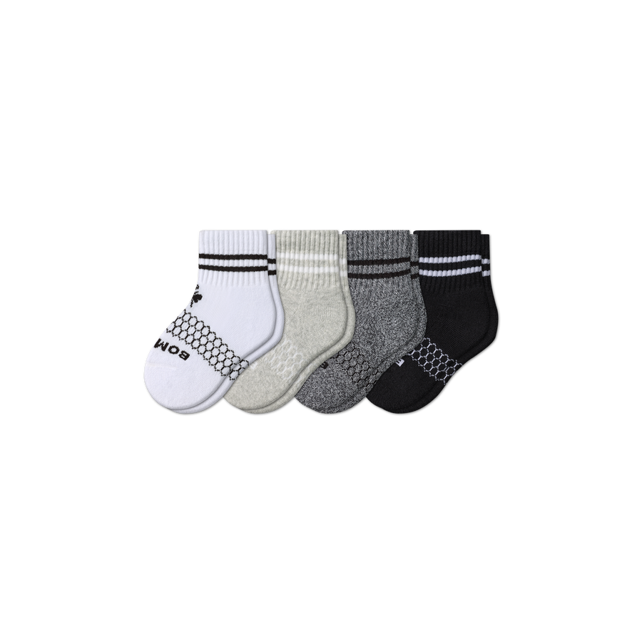 Toddler Originals Calf Sock 4-Pack - Studio No Show Support