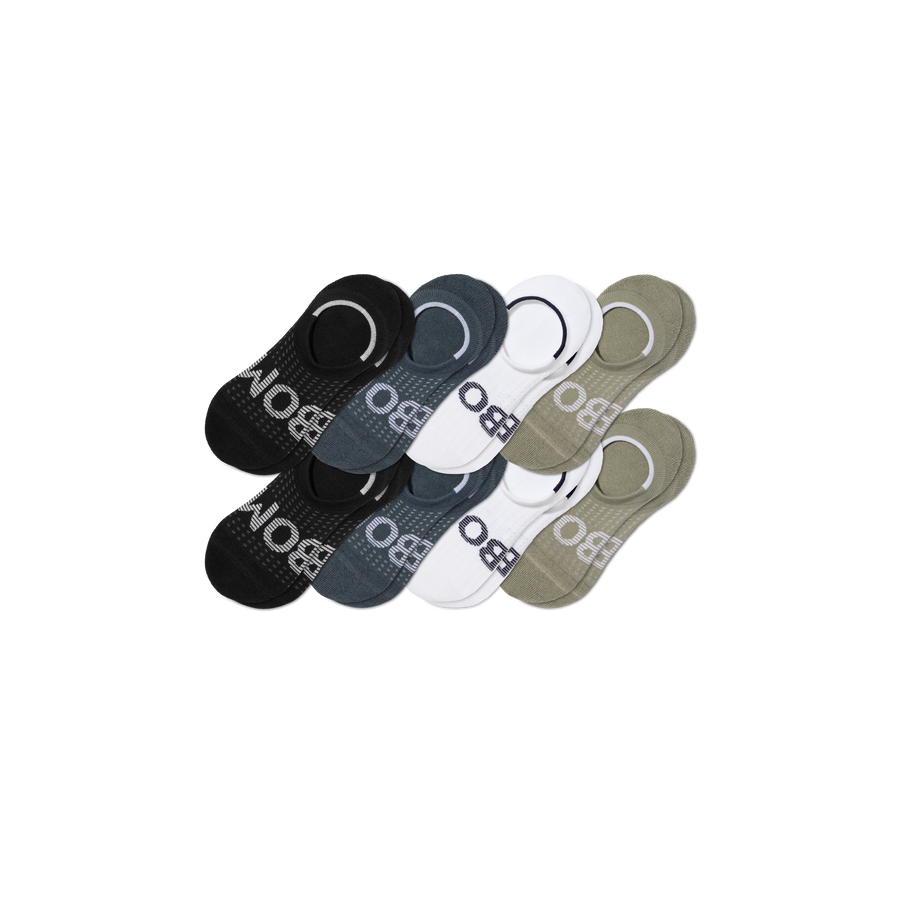 Men's All Sport Cushioned No Show Sock 8-Pack - Fresh No Show Step