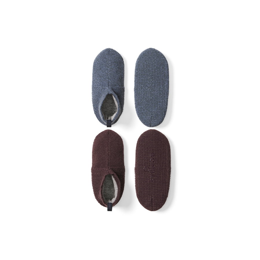 Men's Gripper Slipper 2-Pack - Relaxed Porch Step