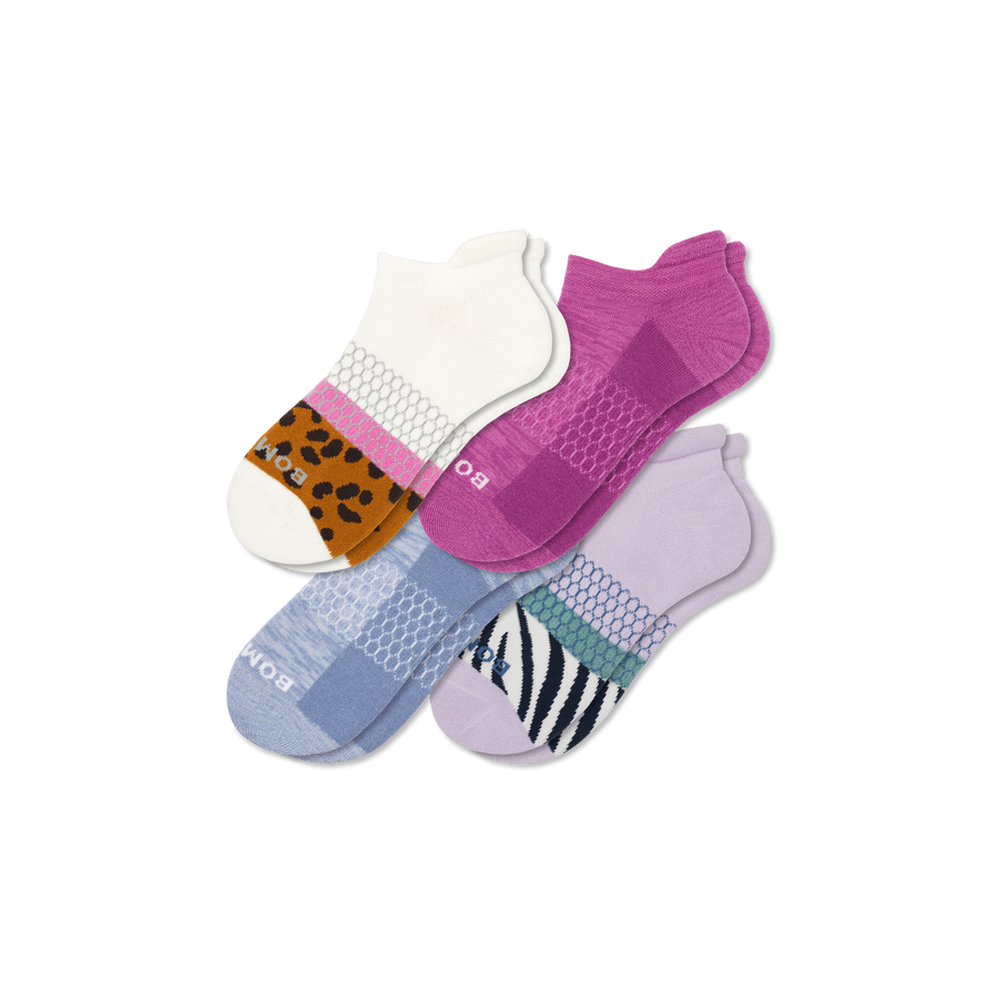 Women's Wild Wear Ankle Sock 4-Pack - Cozy Hike Fit